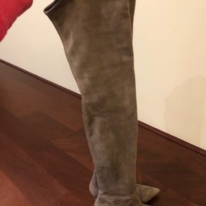 Auth: Bruno Magli Alberta Thigh High Suede Boot